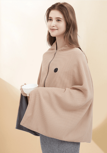 Portable Heated Shawl – Stay Warm Anywhere, Anytime