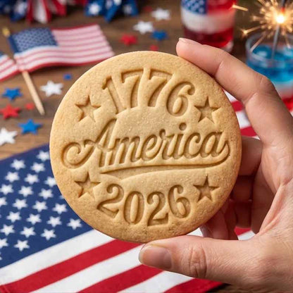 🎁Last Day 48% OFF - 1776–2026 USA 250th Anniversary Cookie Stamp