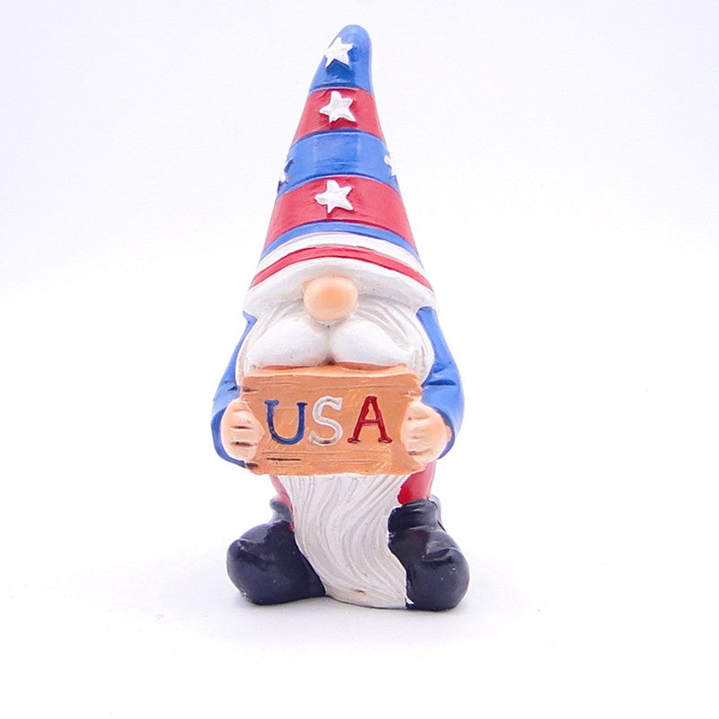 American Independence Day gnome decorations