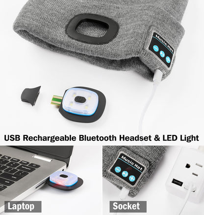 🎄🎅3-in-1 Function Bluetooth Beanie