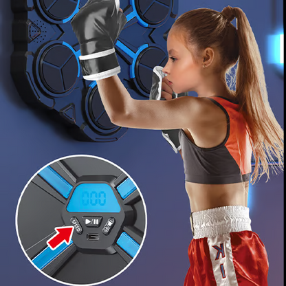 Turn Stress Into Sweat. Turn Screens Into Action. The Music Boxing Training Machine That Makes You Want to Work Out