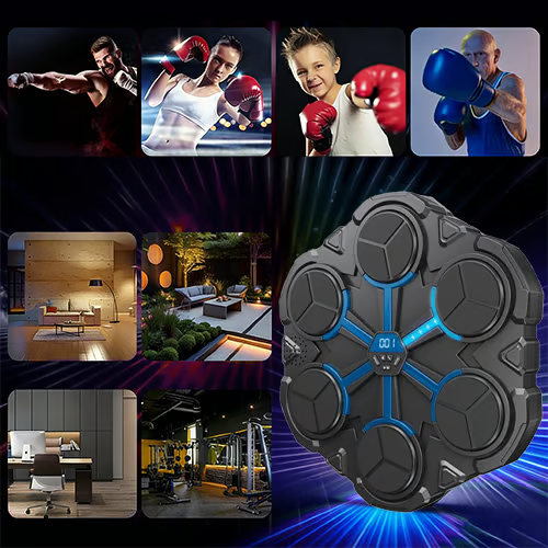 Turn Stress Into Sweat. Turn Screens Into Action. The Music Boxing Training Machine That Makes You Want to Work Out