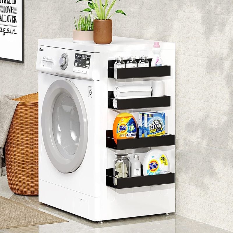 🔥Punch-free Magnetic Storage Rack Organize —— Space-saving Kitchen Organizer