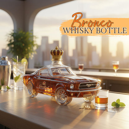 Bronco Whiskyflasche