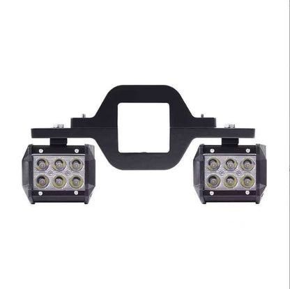2pcs 4 Inch LED Pods with Tow Hitch Mounting Brackets