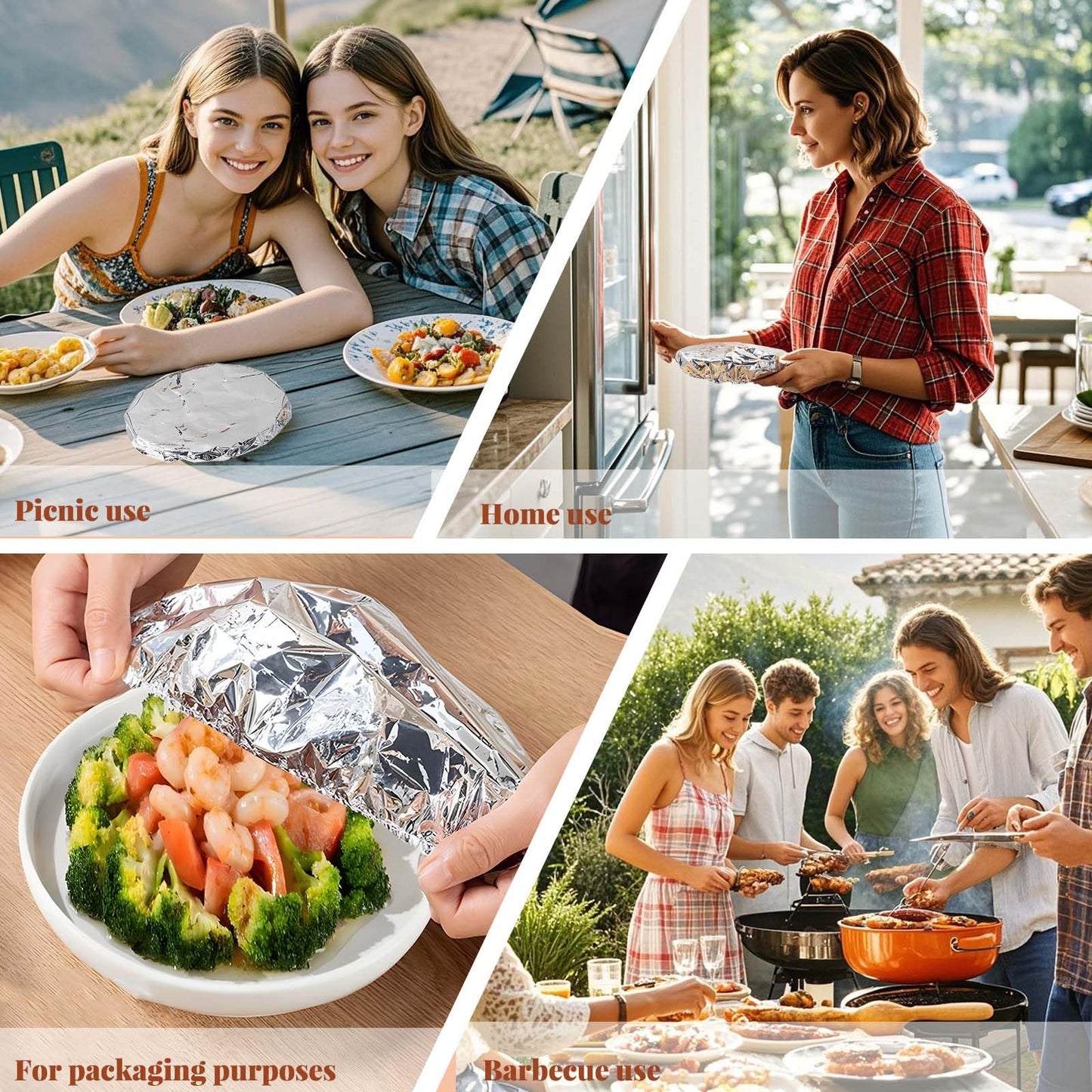 Aluminum Foil Food Covers