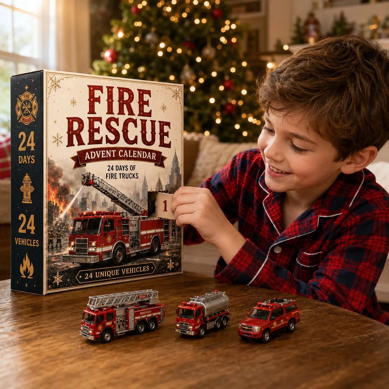 🚚 🎁Build the Fleet™ Collection 24-Day Vehicle Advent Calendar Series | ✨A New Adventure Every Morning