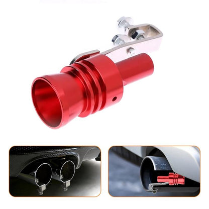 🔥🎁Aluminum Alloy Universal Turbo Whistle,Turbo Sound Exhaust Muffler Pipe Whistle Car Roar Maker