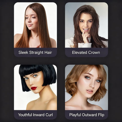 💖2-in-1 Straightening & Curling Cordless Hot Brush