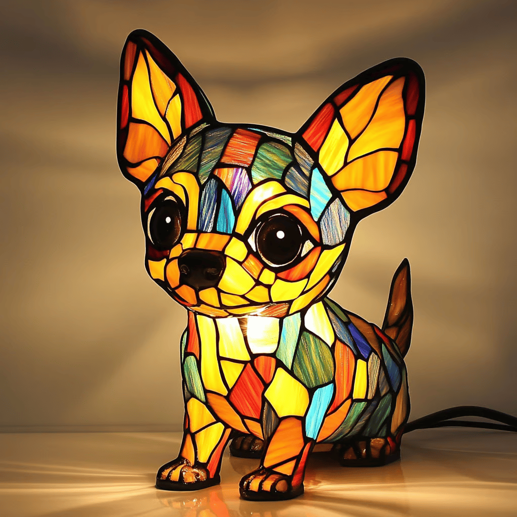 🐶3D Table Lamp Cute Dog Home Room Decor