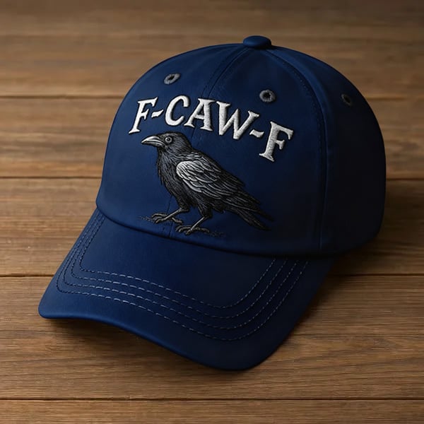 🔥🐦‍⬛F-CAW-F Crow Hat