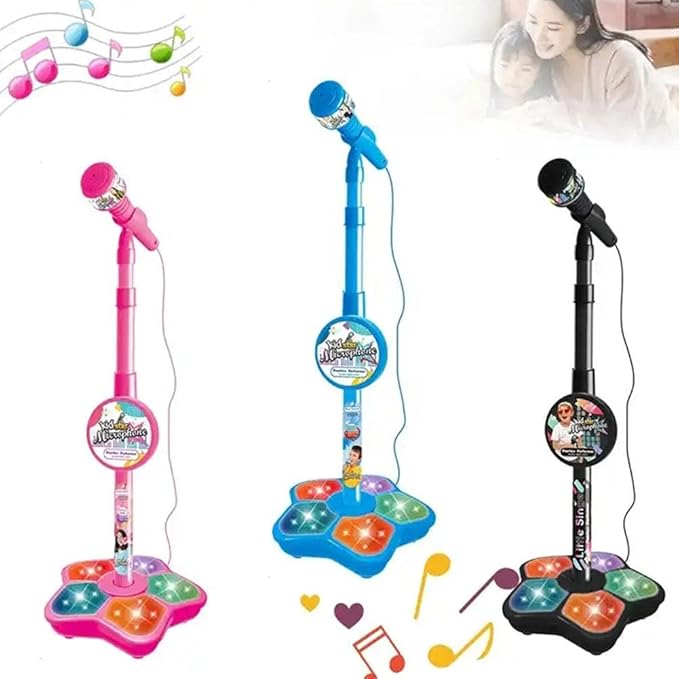 💥LAST DAY SALE 49% OFF💥Microphone Toy, Karaoke Machine Toy with Light