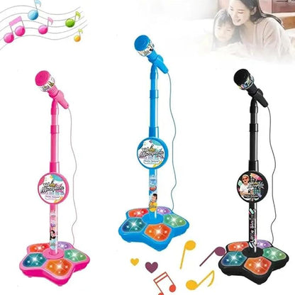 💥LAST DAY SALE 49% OFF💥Microphone Toy, Karaoke Machine Toy with Light