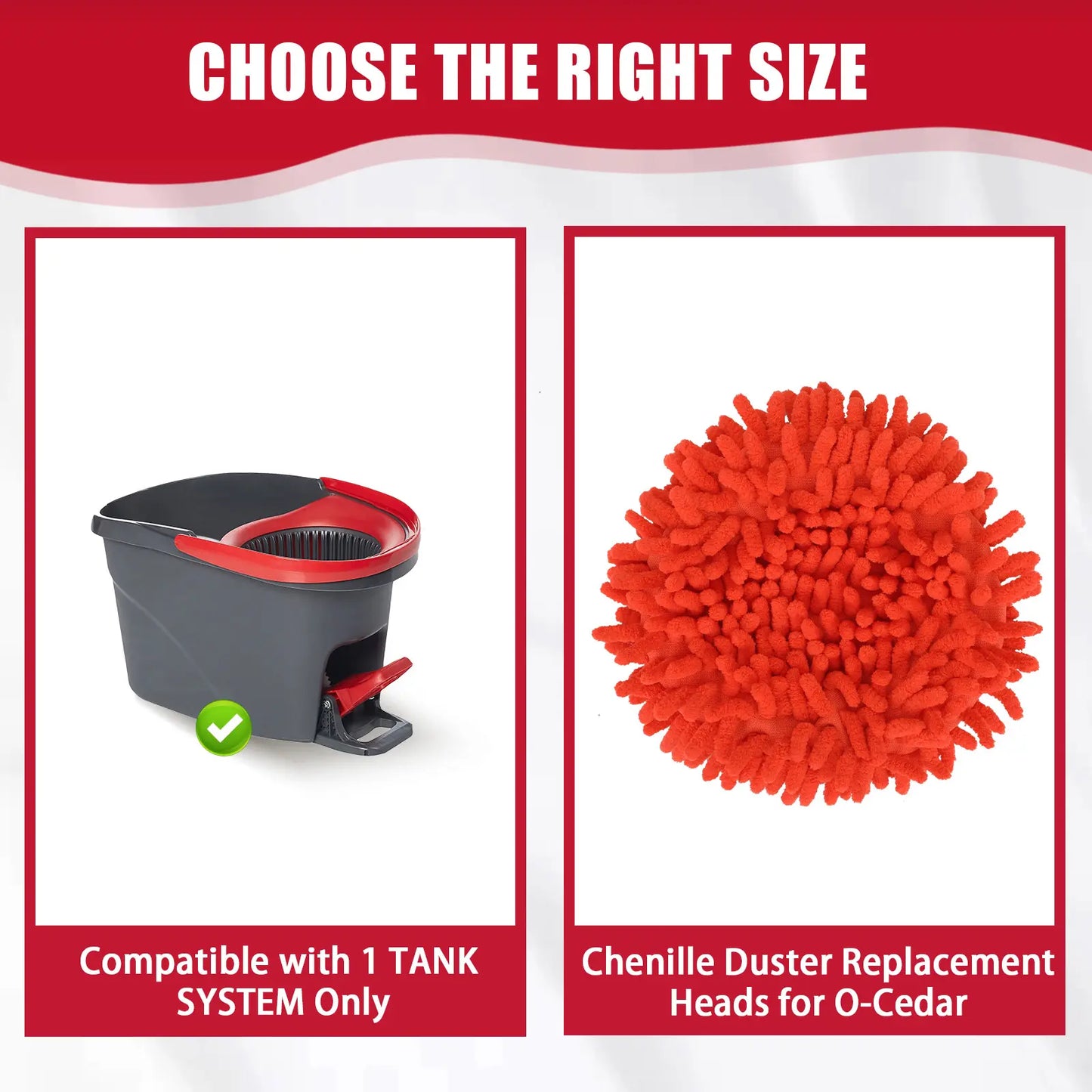 Duster Replacement Heads , Long-Handle Dry Cleaning Refills