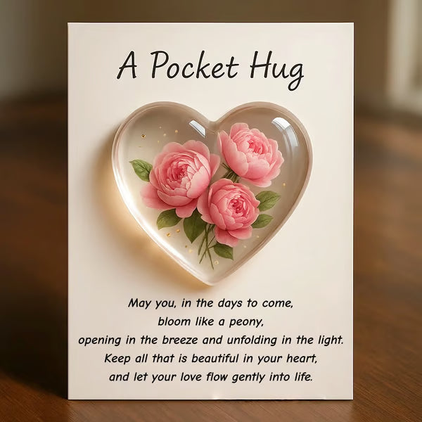 🎁🌺Birth Flower Pocket Hug