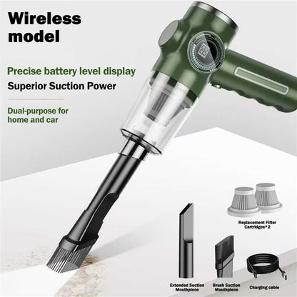 🔥Wireless  Handheld Car Vacuum Cleaner Portable Cordless , Vacuum Cleaner with Multi-Nozzles
