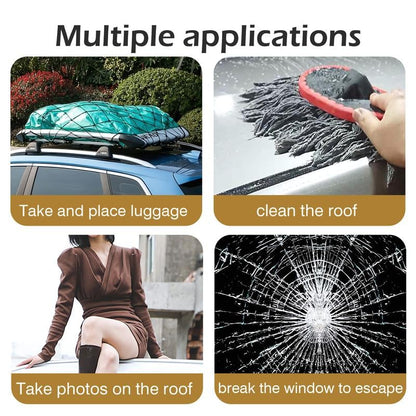 🔥Limited Time 49% Off✨1 Count SUV Roof Step Assist, Car Door Hook-On Foot Pedal