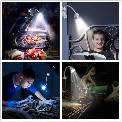 BBQ Grill Light – 360° Flexible Gooseneck LED Light with Magnetic Base