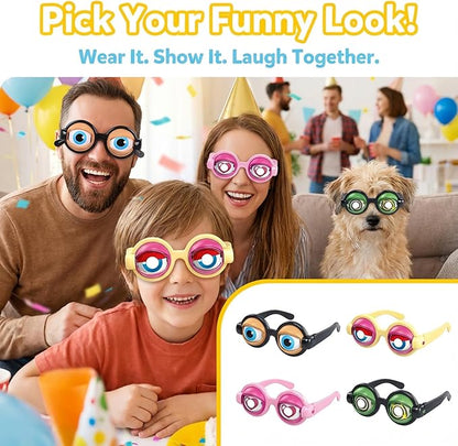 🎉🎉🤣Novelty Funny Glasses with Winking Eye Mechanism