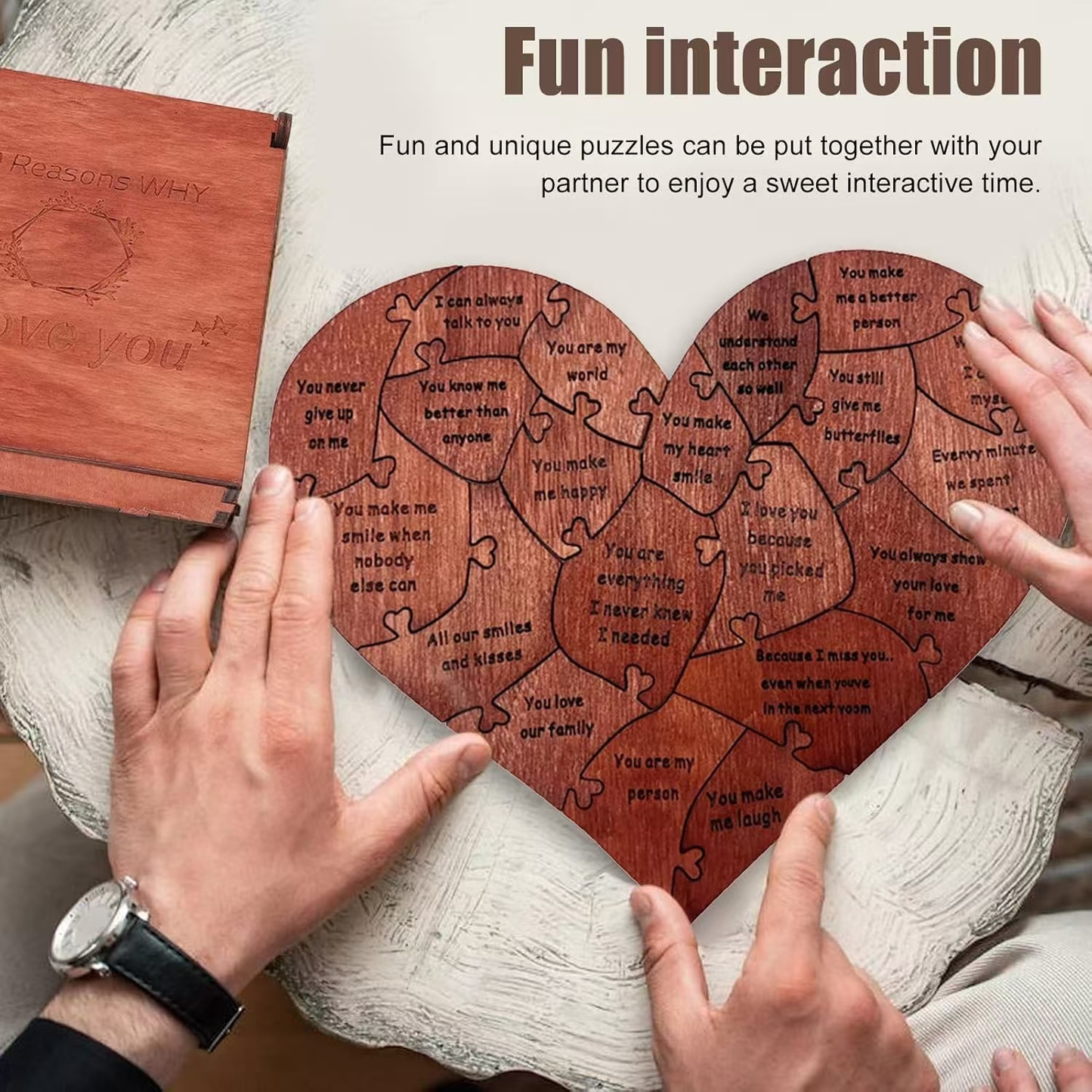 20 Reasons for a Heart-Shaped Puzzle