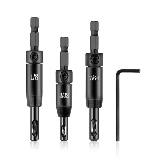 2026 Upgraded Self Centering Drill Bit Set Vix Bits(4PCS)