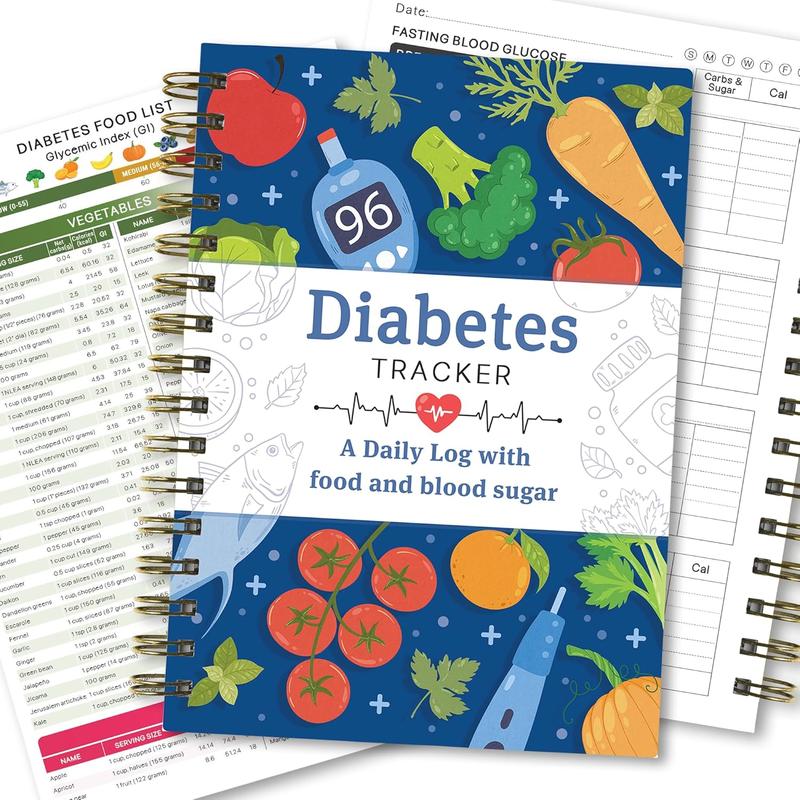 📘✨Special for Diabetes🔥Diabetes Tracker Book with Food List