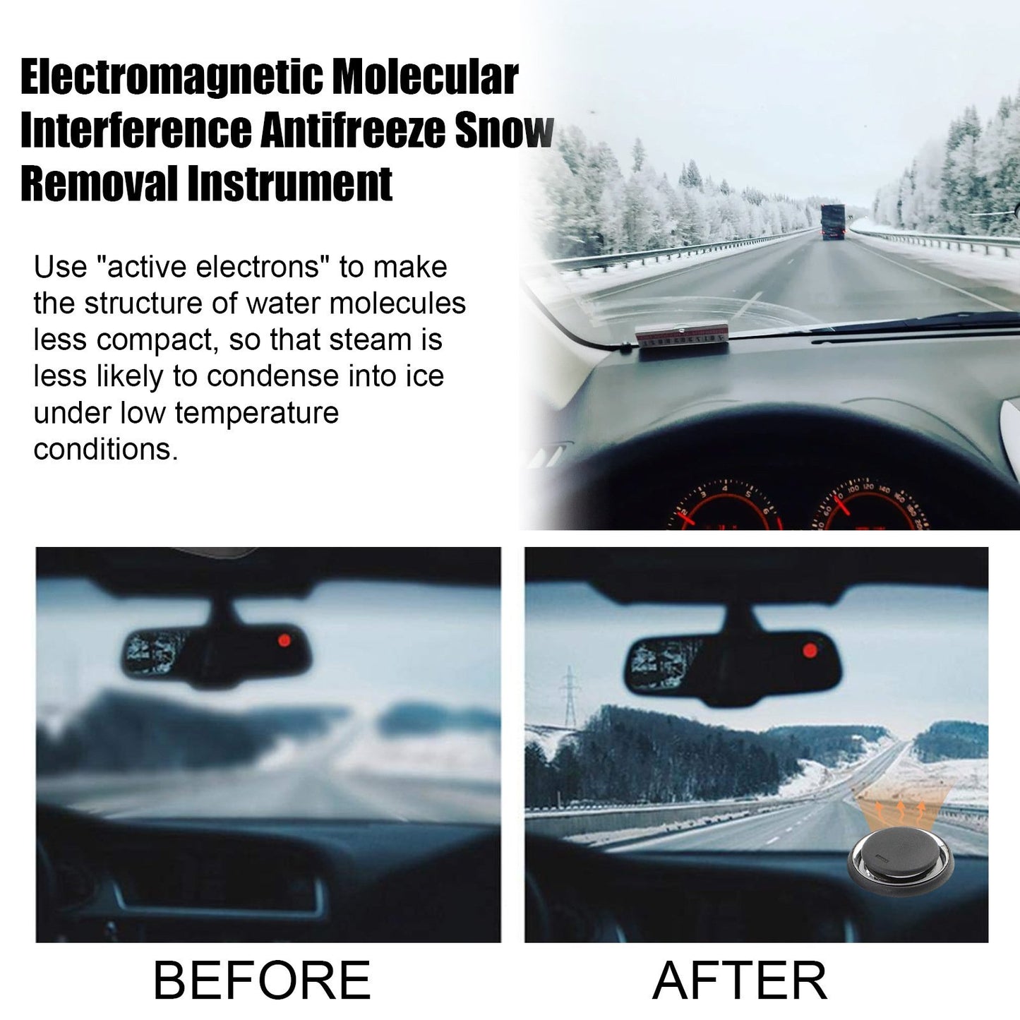 Car De-Icing Snow-Melting Snow Removal Instrument