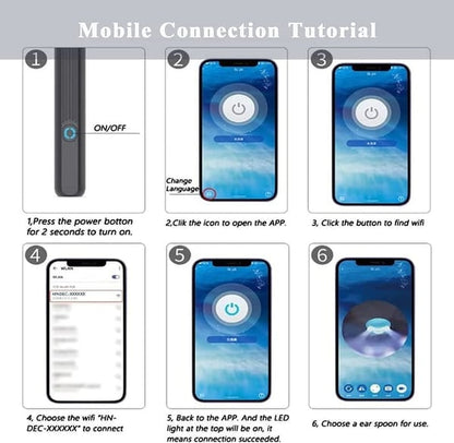 1080P Ear Wax Removal