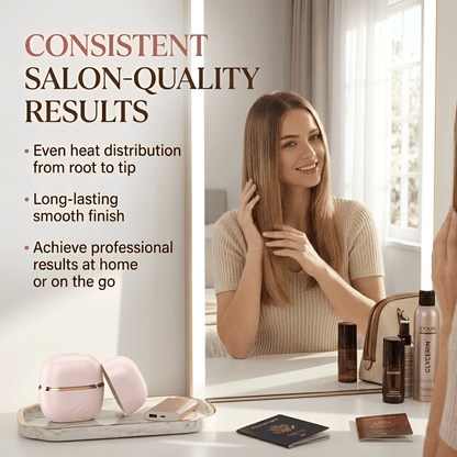 💖 Mini Portable Hair Straightener