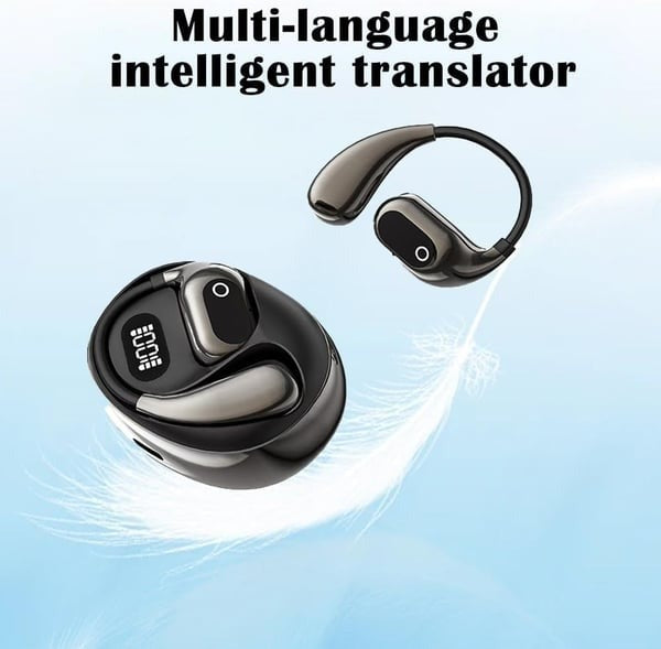 MS190 Translation Earbuds, Supports Real-Time Translation in 156 Languages