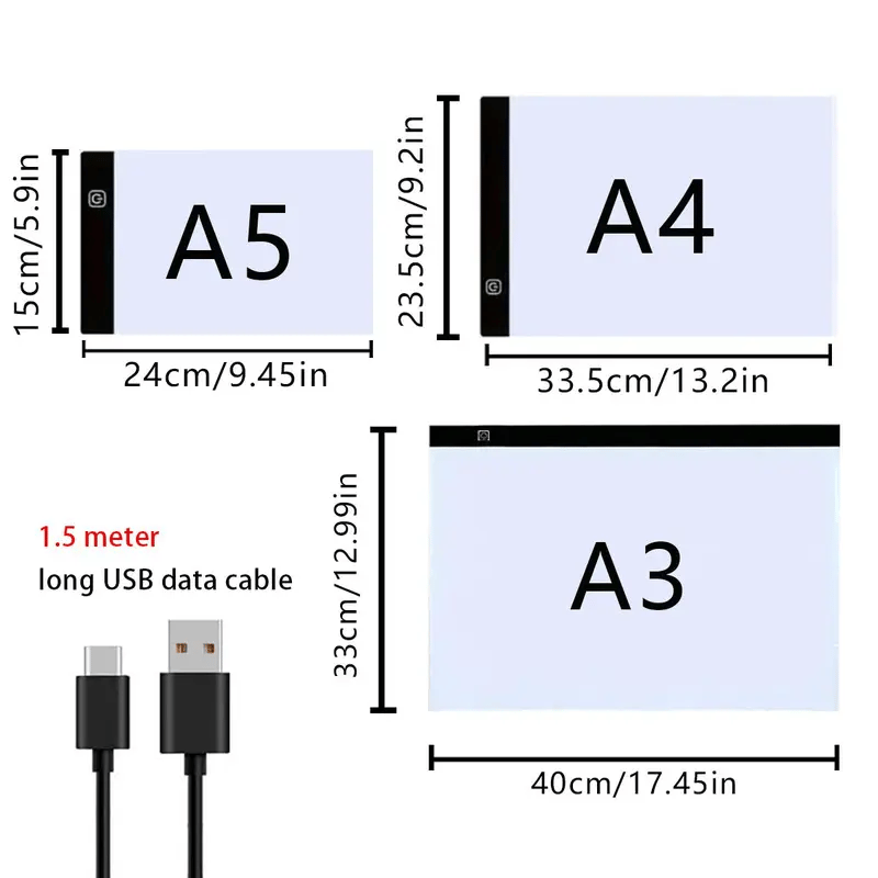 A3/A4/A5 Diamond Painting Workstation – Your Eye-Friendly Crafting Companion ✨