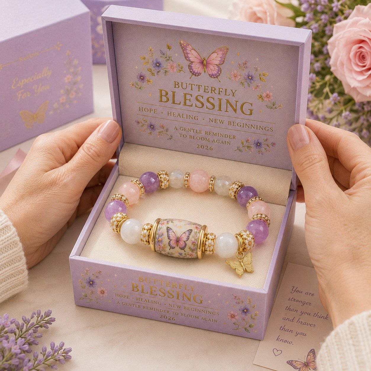2026 Meaningful Gift Bracelet Collection ✨ Faith • Hope • Healing • Love