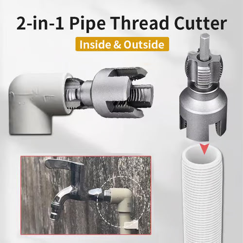 🔥Integrated Internal & External Pipe Threading Tool