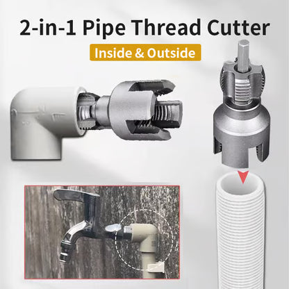🔥Integrated Internal & External Pipe Threading Tool