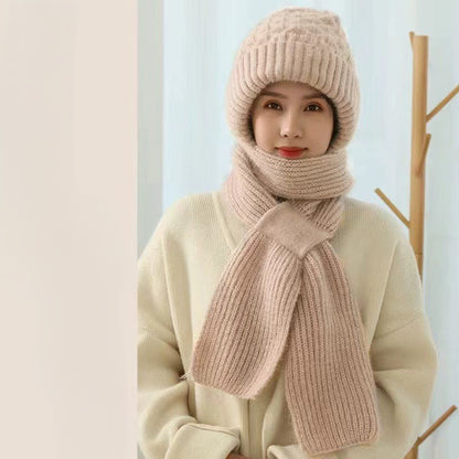 🎄Winter Versatile Knitted Hooded Scarf for Women