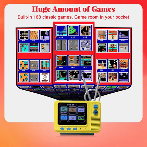 Retro Mini TV Game Console with Wireless Controller