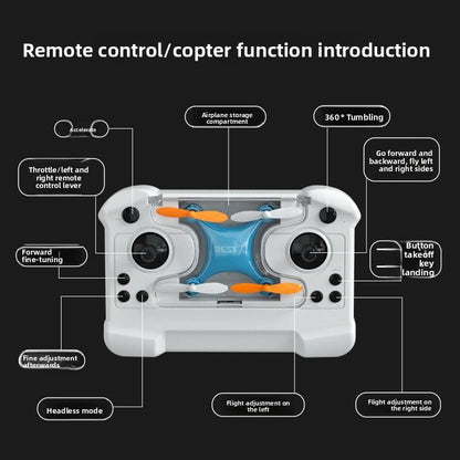 ✨Hot Sale Promotion 49% OFF🎉 New mini unmanned small four-axis remote control aircraft toy