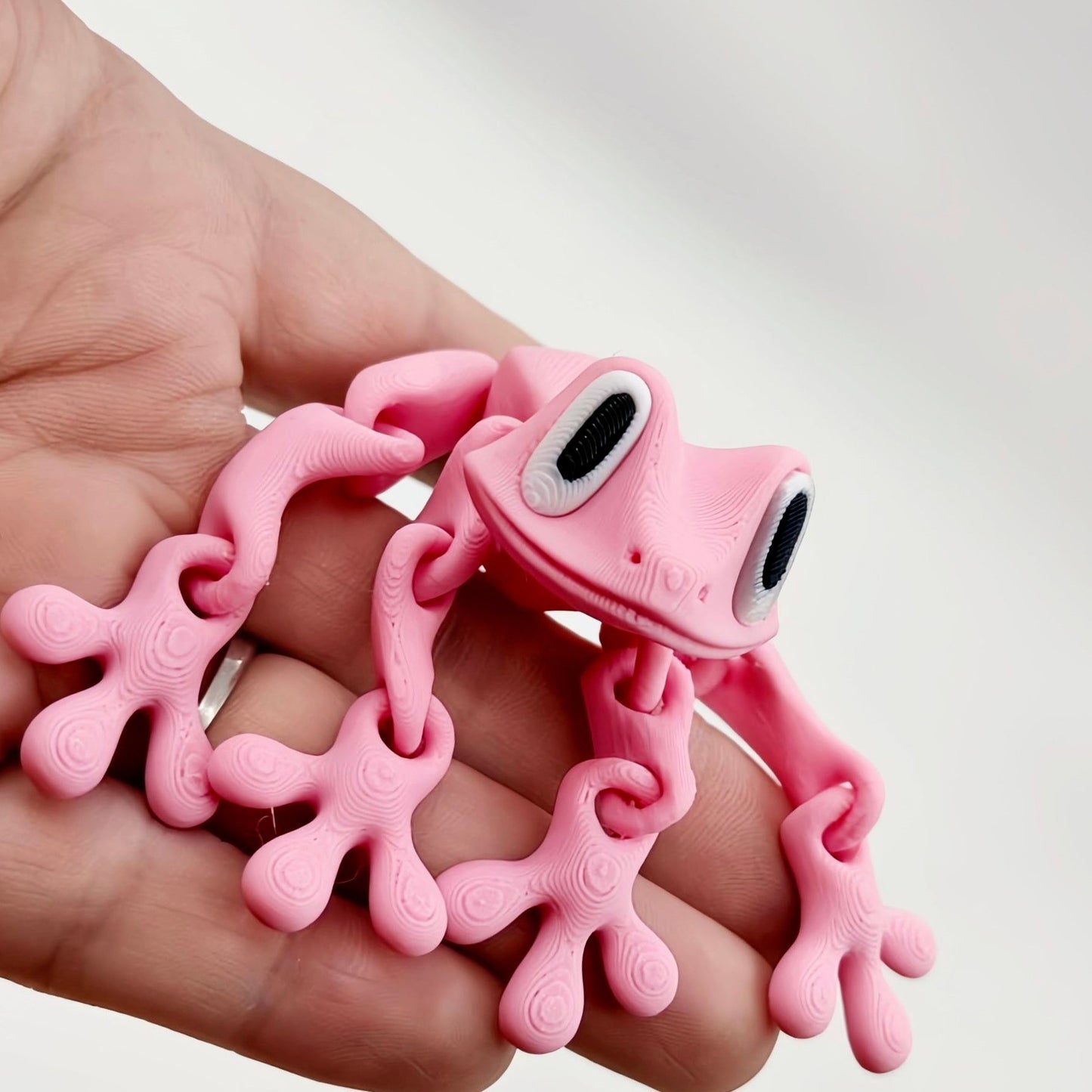 🐸 3D Printed Magnetic Frog | Articulated Fidget Toy & Decor