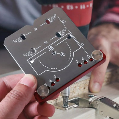 Hinge Drilling Positioner Auxiliary Tool