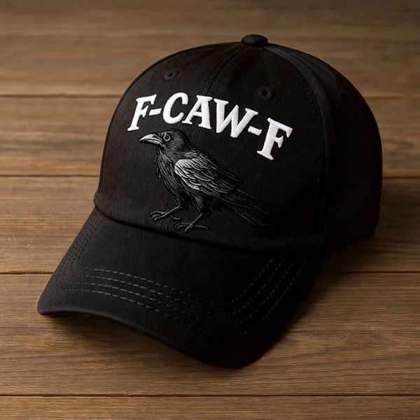 🔥🐦‍⬛F-CAW-F Crow Hat