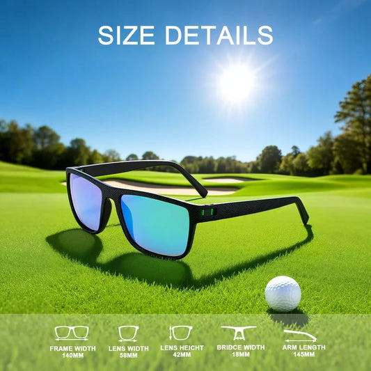 🔥Black Friday Flash Deal🌟🕶️Premium Polarized Sports Sunglasses – Designed for Golfers🏌️