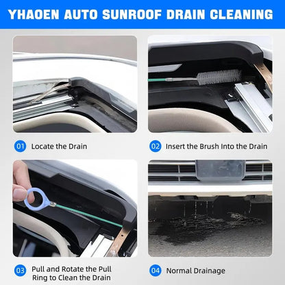 Car Sunroof Drain Clog Remover - 197inch(5m)