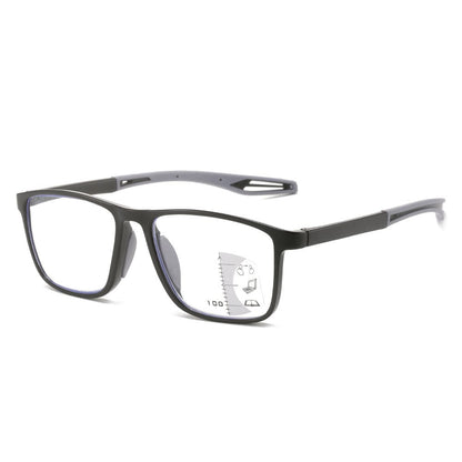 ✨✨SPORTS TR SQUARE FRAME ULTRA-LIGHT ANTI-BLUE LIGHT READING GLASSES