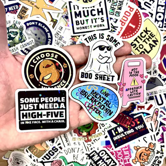 130pcs Funny Stickers for Adults