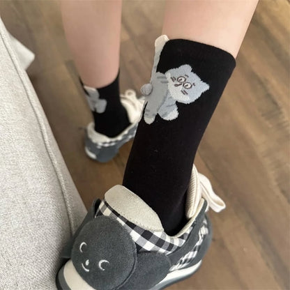 🐱🍑Funny 3D Kitty Butt Socks for Women – Adorable Design for Daily Fun