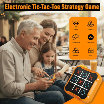 Electronic Tic-Tac-Toe Strategy Game