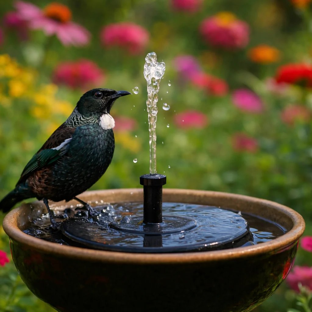 ☀️ Solar-Powered Fountain ✨Garden Oasis, No Wires No Hassle💦