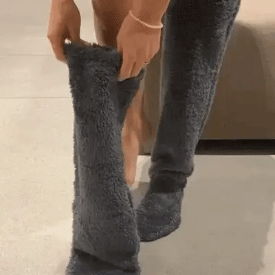 💕Velvety Fleece Knee Socks For Christmas❄️