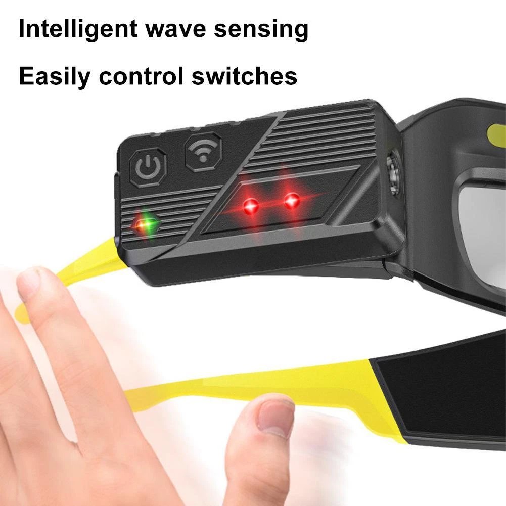 🔥Limited-time discount of 49%🔥🕶️Rechargeable LED sports-sensing glasses light🕶️