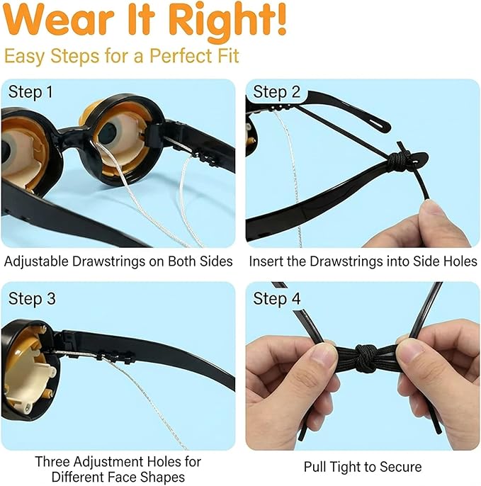 🎉🎉🤣Novelty Funny Glasses with Winking Eye Mechanism